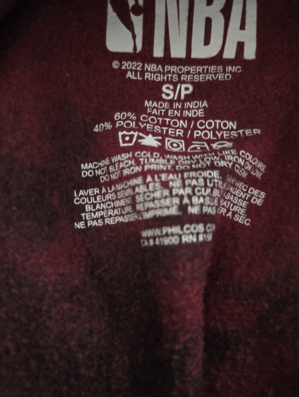 Ladies NBA Toronto Raptors Hoodie - Small - Picture 3 of 4